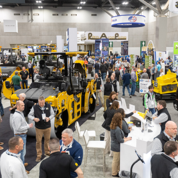 World of asphalt show floor