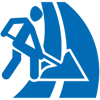 shoveling blue icon